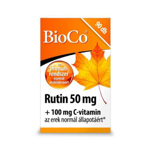 BioCo Rutin 50 mg+100 mg C-vitamin (90db)