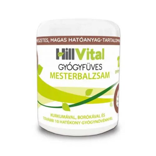 Gyógyfüves Mester balzsam 250ml Hillvital