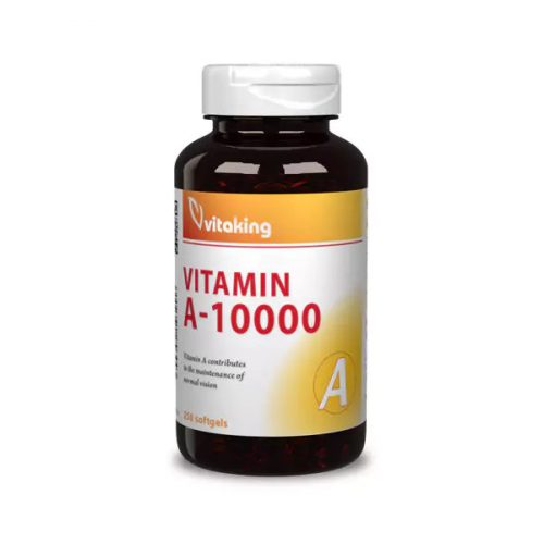  Vitaking A-vitamin csukamáj olajjal (10000NE) - vitaminkiraly.hu 