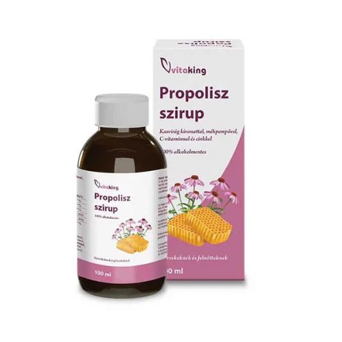 Vitaking Propolisz szirup 100 ml (alkoholmentes)