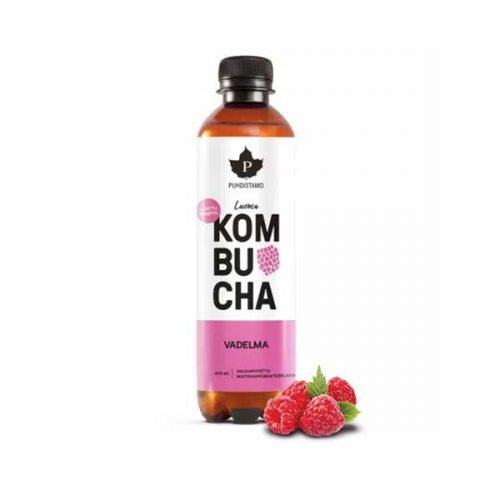 Puhdistamo Kombucha ital málnás (400ml)