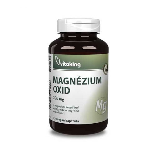 Vitaking Magnézium oxid 200mg (250)