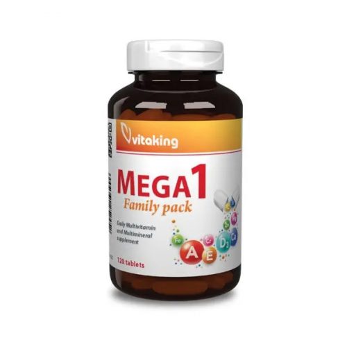  Mega1 Family - kiváló multivitamin, családi kiszerelés - Vitaking 