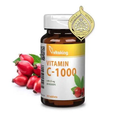  Vitaking 1000 mg C-vitamin+csipkebogyó+acerola+flavonoid (200) 