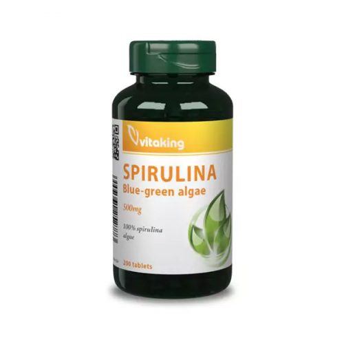  Vitaking 100% Spirulina alga 500mg (200 db) 