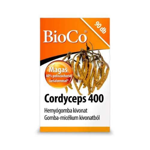 BioCo Cordyceps 400mg Hernyógomba kivonat (90db)