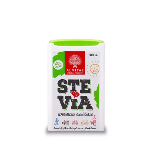  Stevia tabletta (100db) cukor helyett