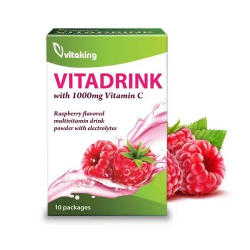  VitaDrink - málnás ízű multivitamin italpor - vitaminkiraly.hu 