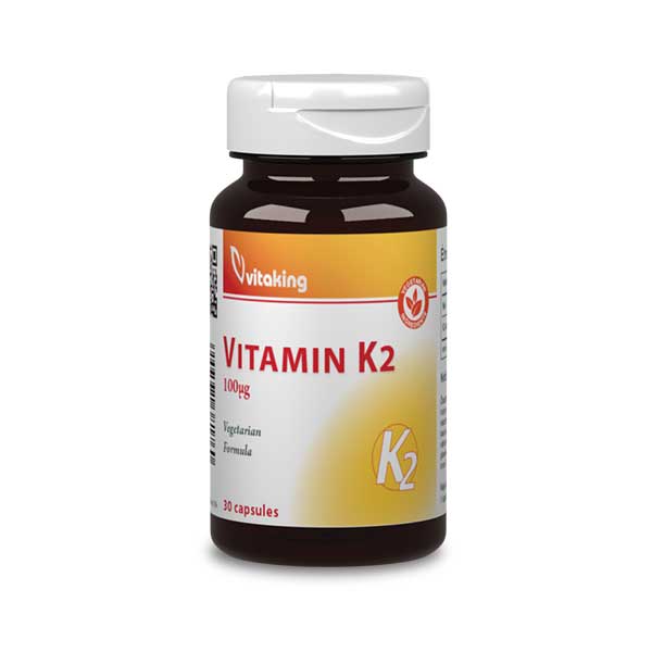 Vitaking K2 vitamin 100 µg (természeres MK7)