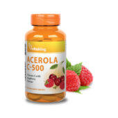 Acerola C-vitamin rágótabletta 500mg - Málnás ízben