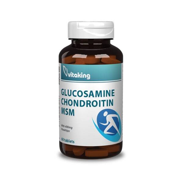 Vitaking Glükozamin + Kondroitin + MSM komplex 60 db