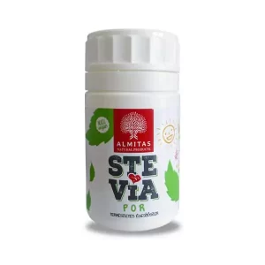 Stevia por 20g (Almitas) - Természetes, növényi édesítő, cukor helyett