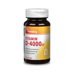 4000NE hatóanyagtartalmú D3-vitamin a napfénymentes napokra!