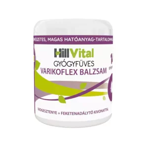 Varikoflex Balzsam 250 ml (Hillvital) A visszeres bőr ápolására!