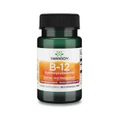 B12 vitamin rágótabletta (Xilittel és steviával) 1000 µg (60 db) Swanson