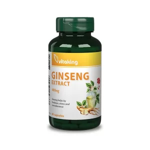 Vitaking Ginzeng kivonat 400mg (60) I Rendelés I vitaminkiraly.hu