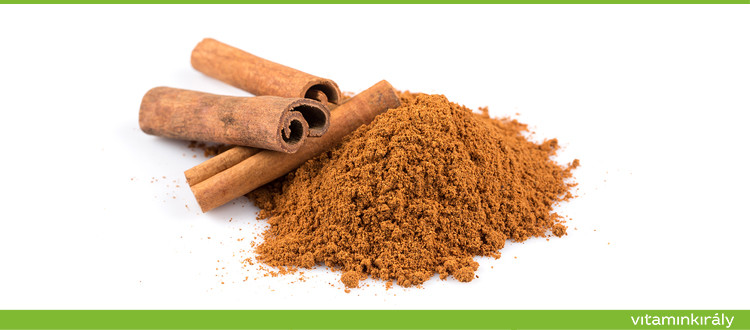 VitaKing Cinnamon Fahéj mg kapszula 90db - NaturTéka webáruház