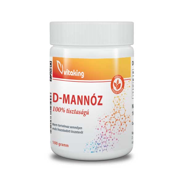 Vitaking 100% D-mannose por 100g (2000mg/ napi adag)