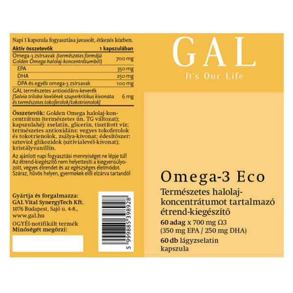 GAL Omega-3 ECO (60)